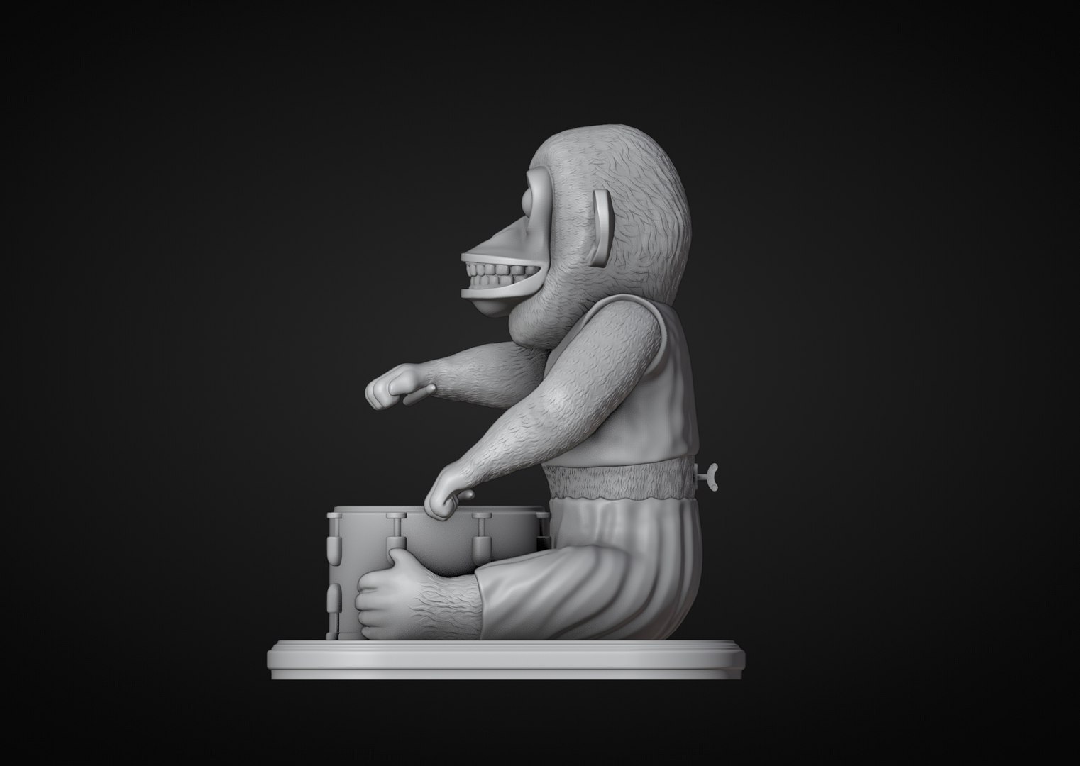 3D Monkey Drummer Toy https://p.turbosquid.com/ts-thumb/O0/tVpHyb/2m/8themonkeydrummertoy/jpg/1743160454/1920x1080/fit_q87/6402a3c1c0c916481542c1541209dc0b936ef332/8themonkeydrummertoy.jpg
