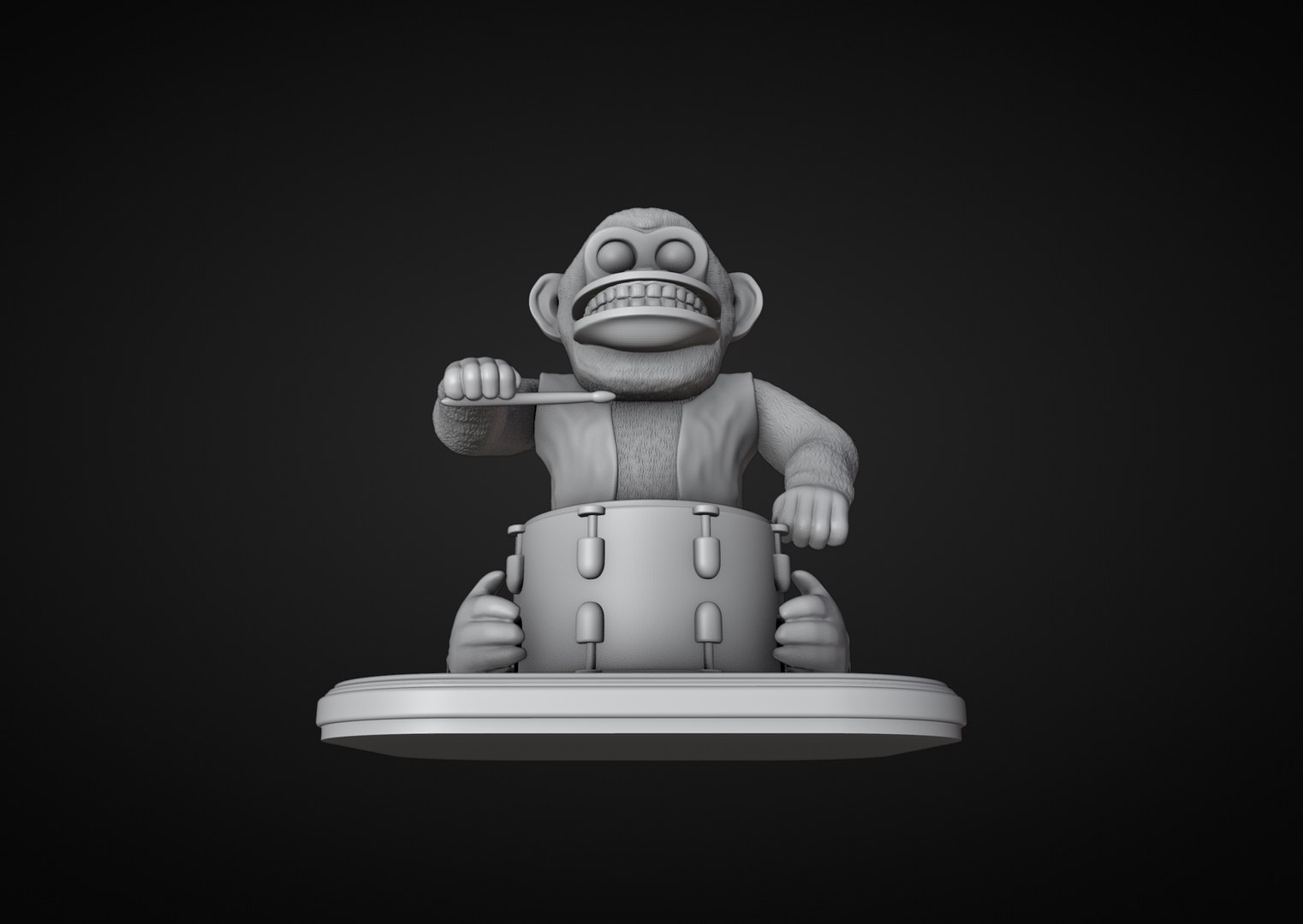 3D Monkey Drummer Toy https://p.turbosquid.com/ts-thumb/O0/tVpHyb/bg/10themonkeydrummertoy/jpg/1743160456/1920x1080/fit_q87/735abbe95efa0e43408d41e6122d6c671742adf2/10themonkeydrummertoy.jpg