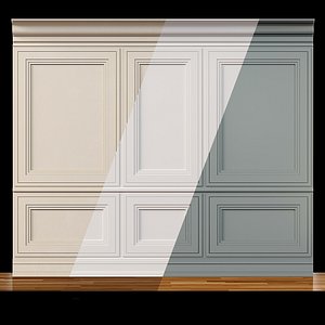 3D wall molding 13 boiserie