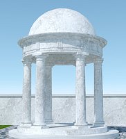Stone Pergola P09