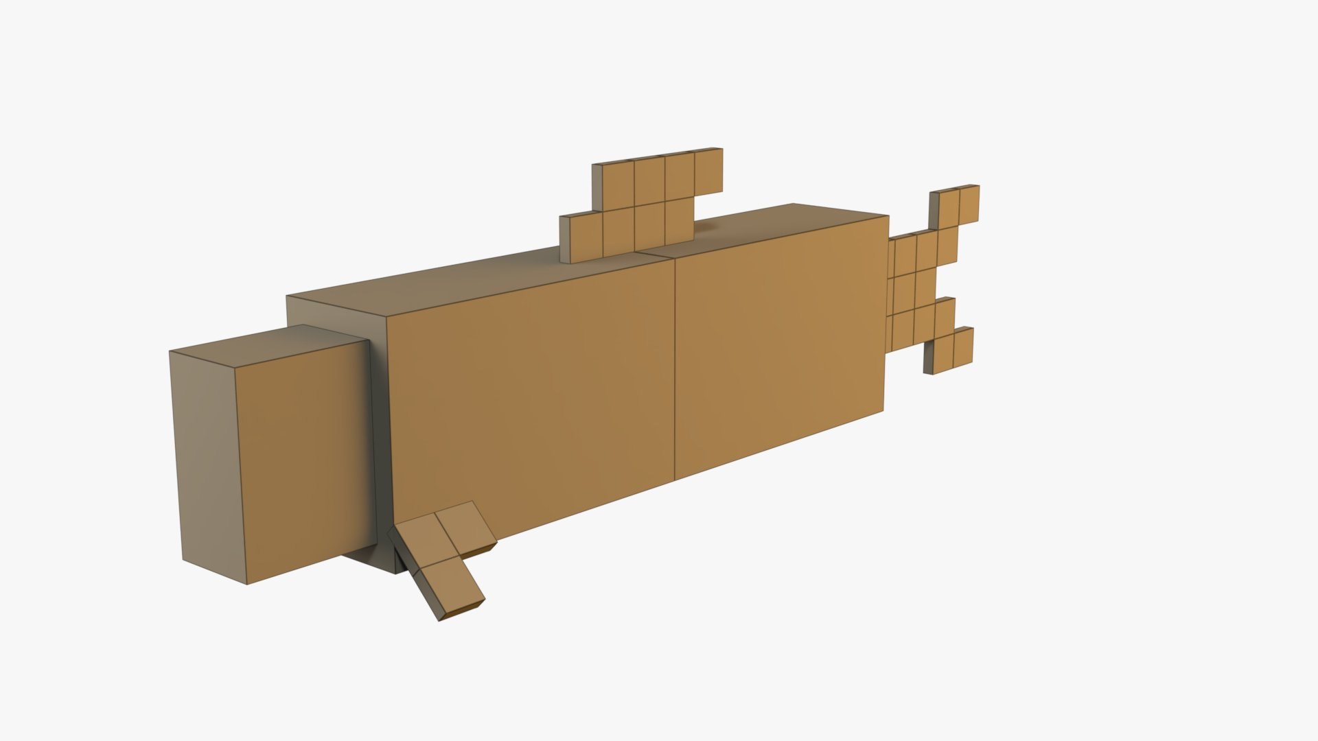 3D Minecraft Salmon https://p.turbosquid.com/ts-thumb/O0/zJA9yo/7n/6/jpg/1774865039/1920x1080/fit_q87/a2cba779dcc4b7302b9eefde960aa2a1f7524595/6.jpg