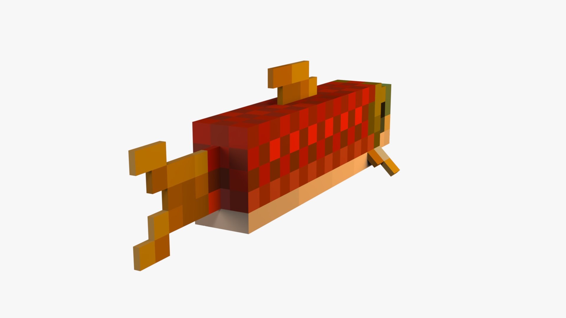 3D Minecraft Salmon https://p.turbosquid.com/ts-thumb/O0/zJA9yo/SM/4/jpg/1774865038/1920x1080/fit_q87/e0d4a5d40d535221a36b2deb5cbd3f2d540cbd09/4.jpg