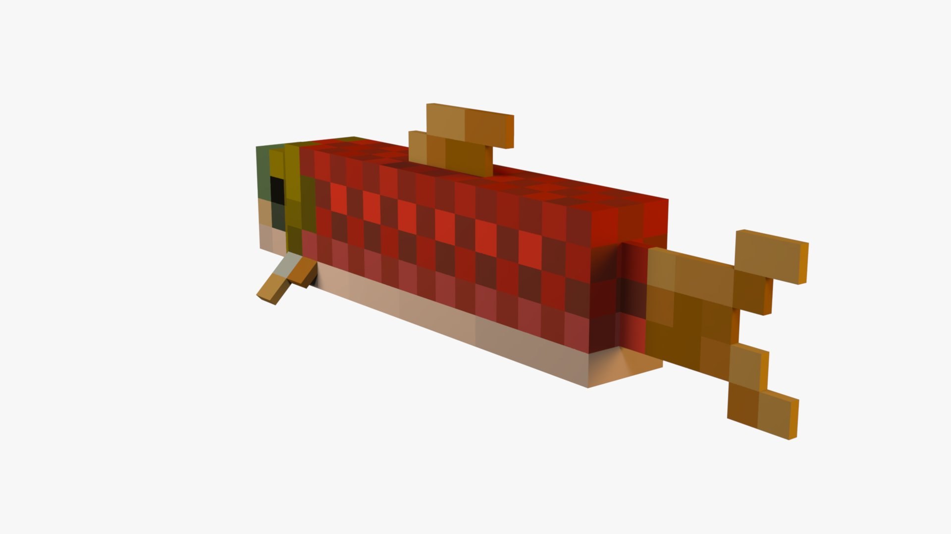 3D Minecraft Salmon https://p.turbosquid.com/ts-thumb/O0/zJA9yo/U8/3/jpg/1774865038/1920x1080/fit_q87/2ed143941e10933761112ab78b5416956ddc31e9/3.jpg