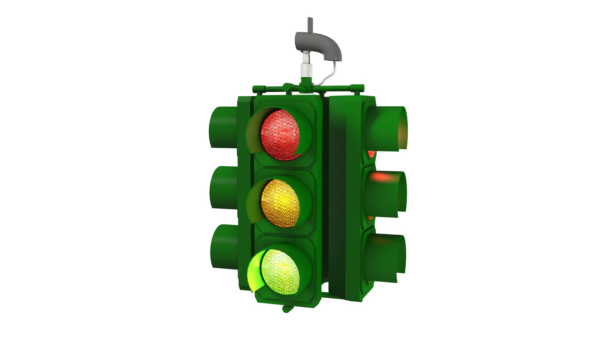 Stop light 3D model - TurboSquid 1585130