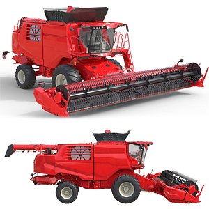 3D Generic Combine Harvester model