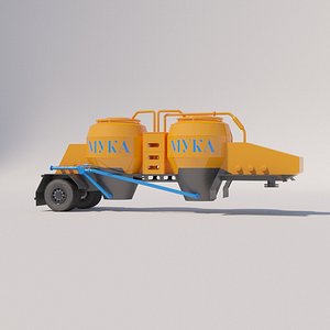 3D tank semitrailers