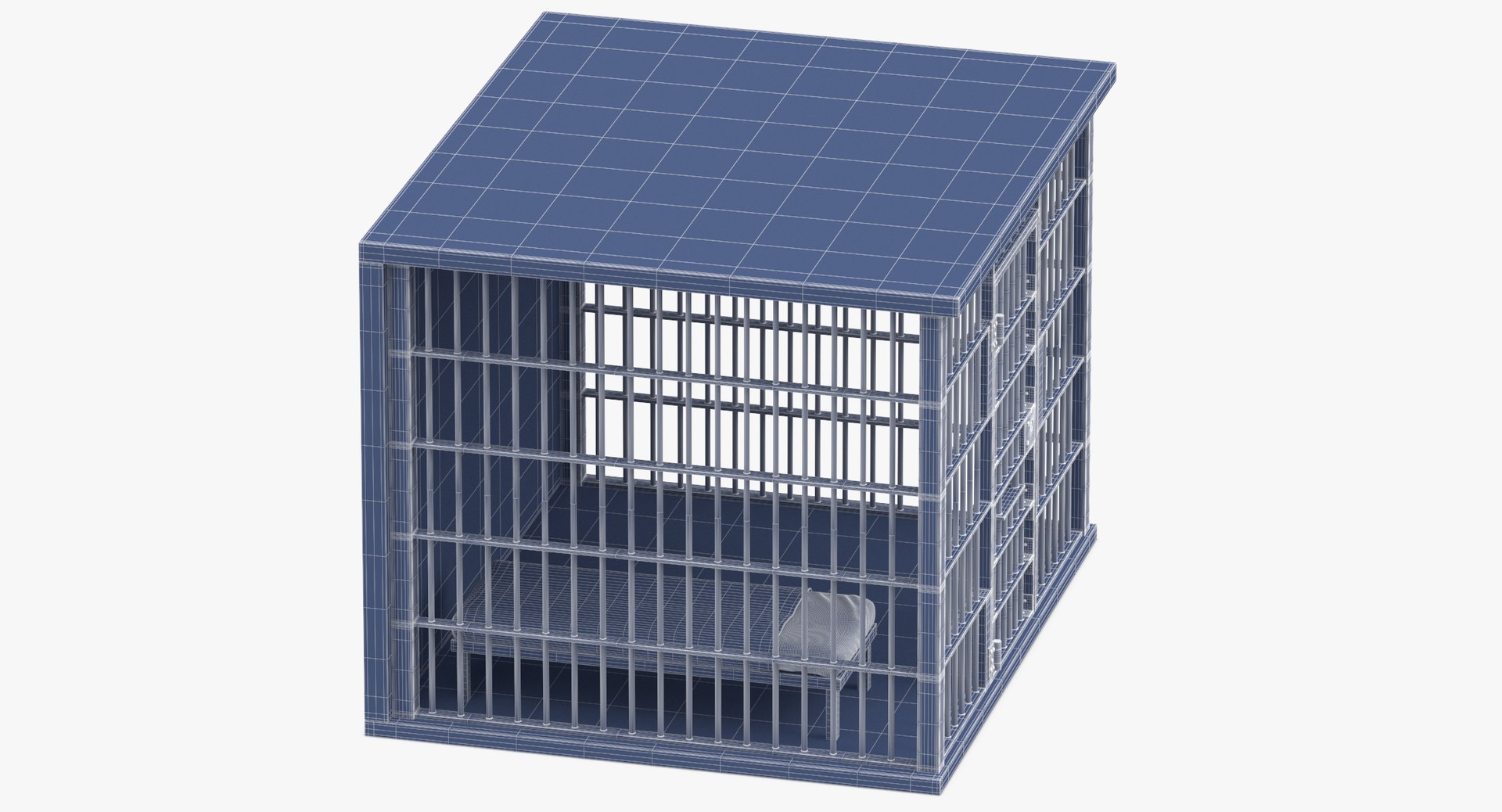 Jail Cell 01 3D Model - TurboSquid 1321636