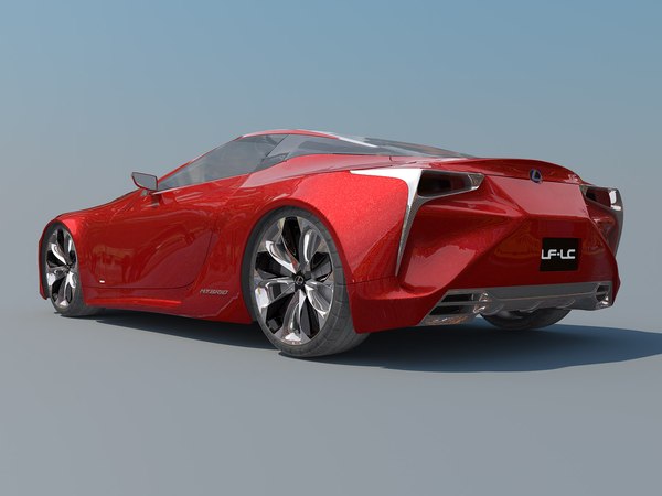 LEXUS LF-LCのコンセプト3Dモデル - TurboSquid 676597