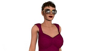Realistic girl "Rider"