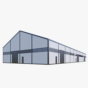 Warehouse Building 3D model
