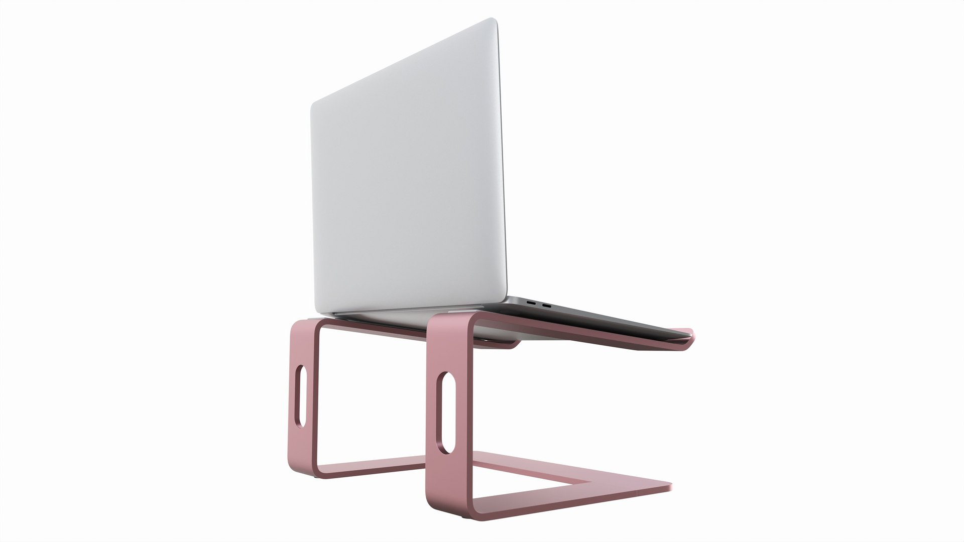 Laptop Notebook On Aluminum Riser Stand Model - TurboSquid 2237977