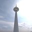 3D tianjin radio television tower model