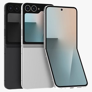 3D model Samsung Galaxy Z Flip 7 FE