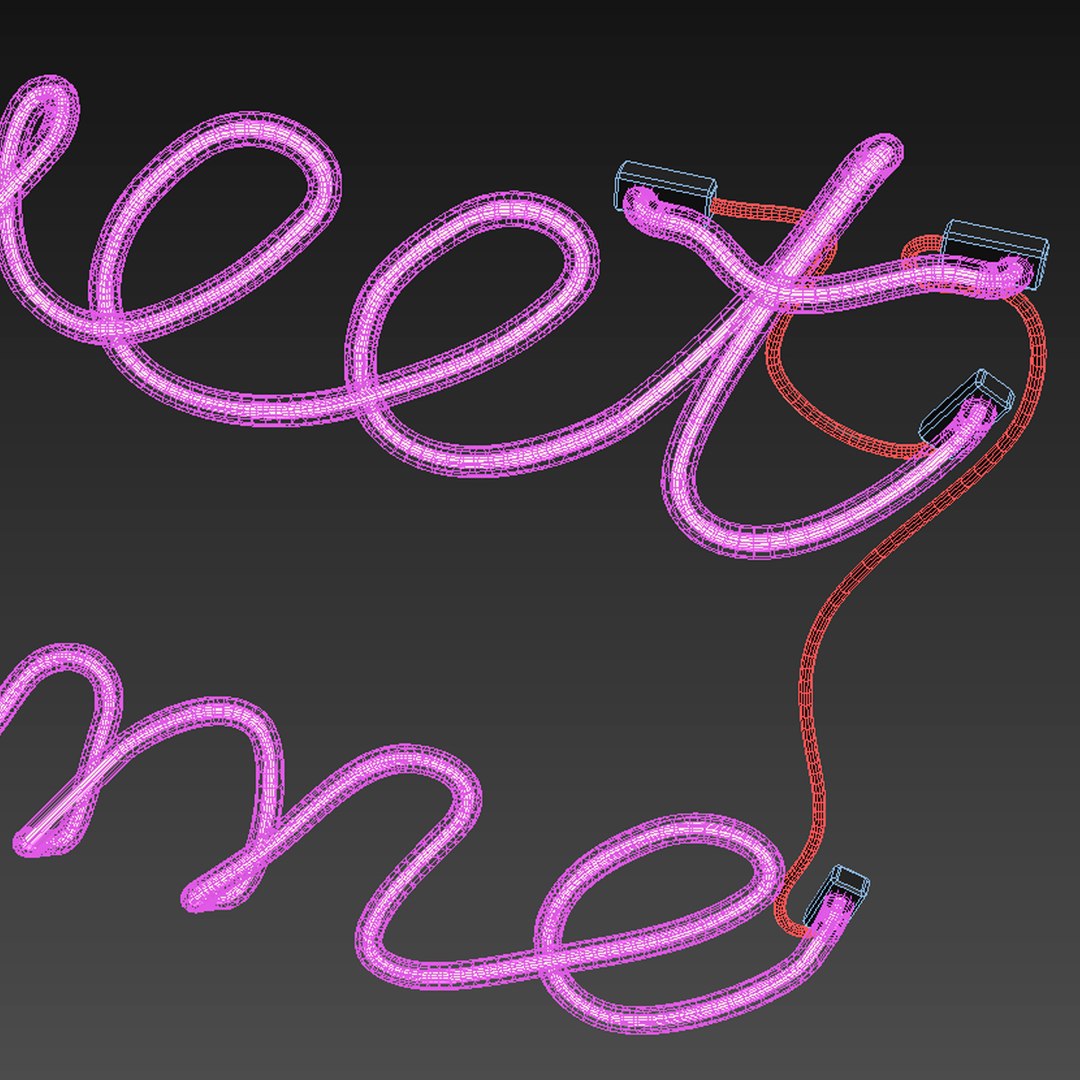 Light Modules Set 058 Neon 3D Model - TurboSquid 1732853