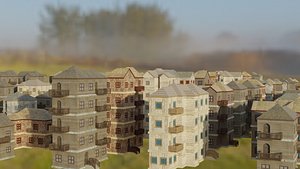 House Set of 100 3D model