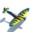 lods air plane 3d model