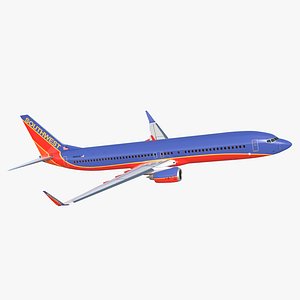 Boeing 737-900 Southwest Airlines 3D Model