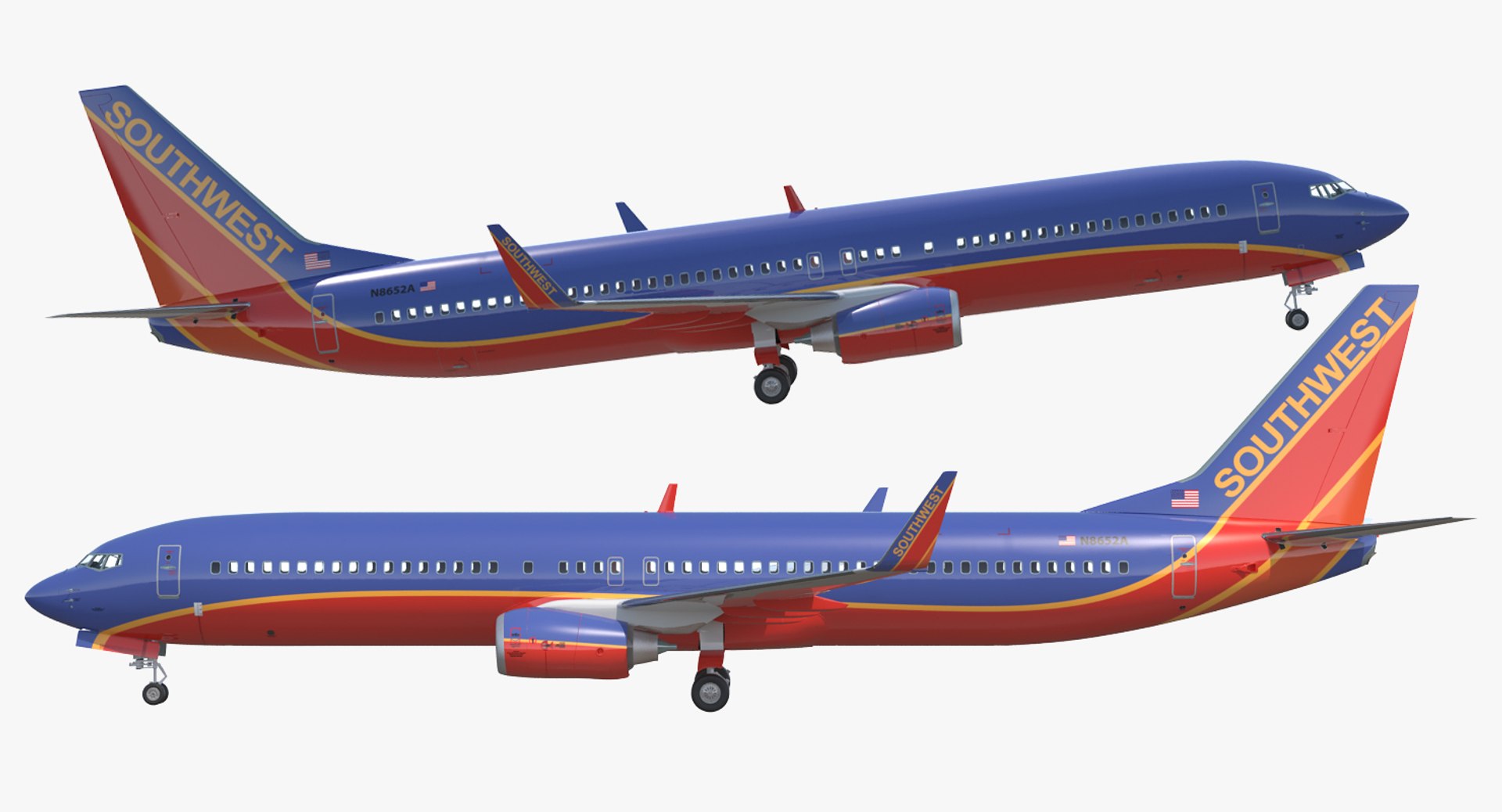 3D boeing 737-900 southwest airlines model - TurboSquid 1159523