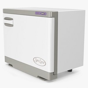 3D Spa Luxe Hot Towel Warmer Cabinet White