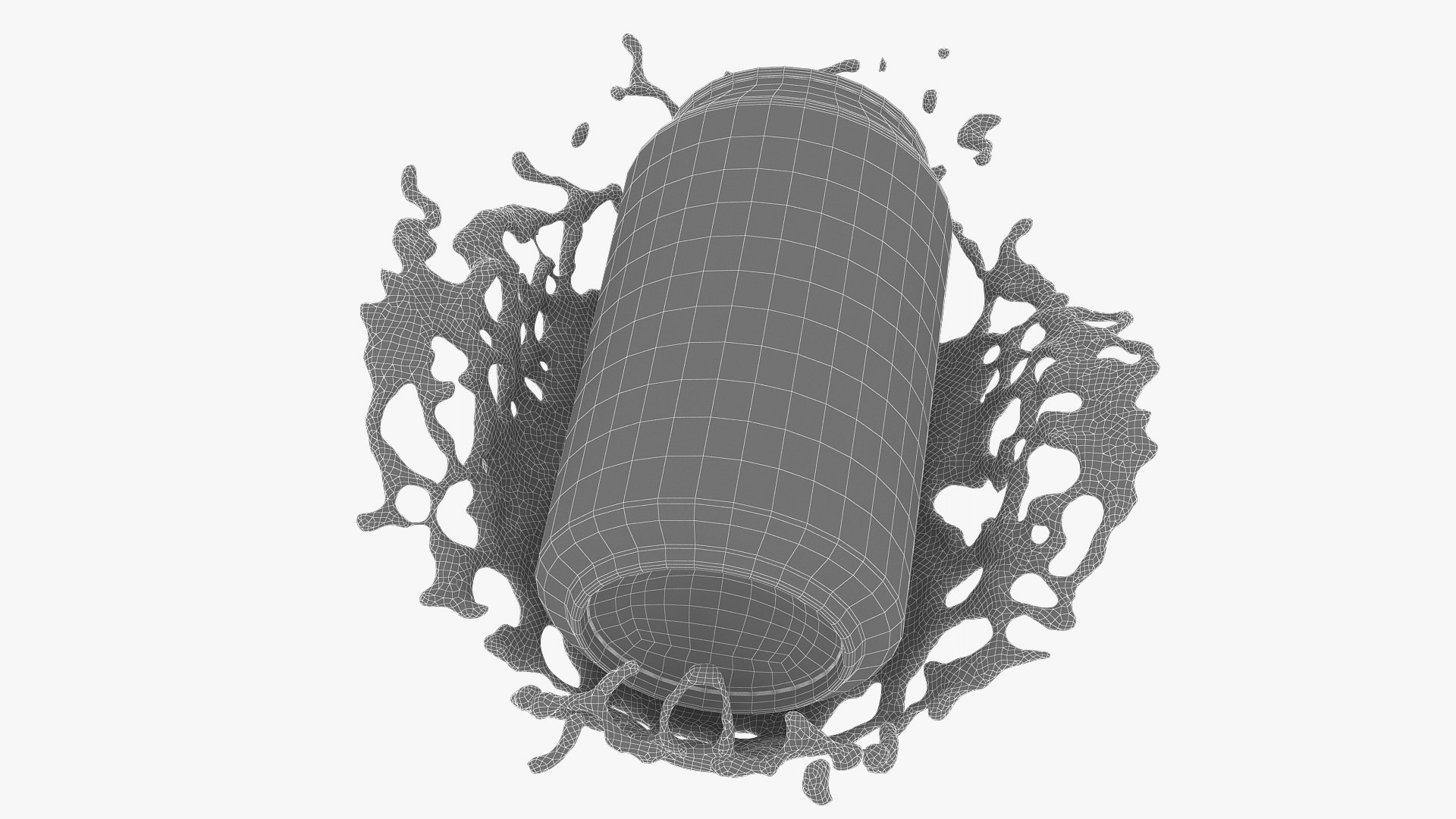 3D Splash 1 Standard Can 330ml Model - TurboSquid 1717454