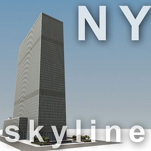 NY skyline - McGraw Hill Building