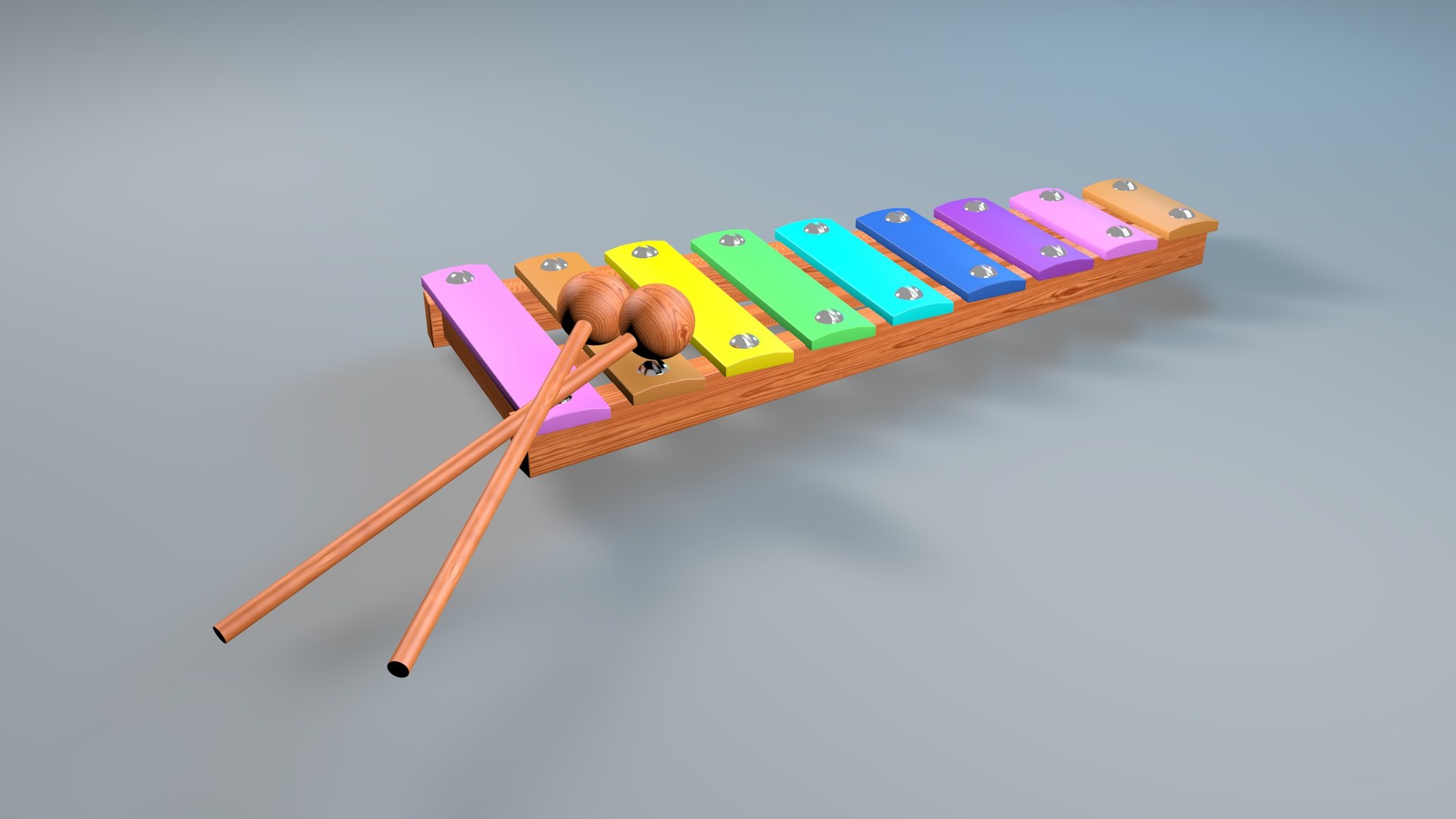 Xylophone Model TurboSquid 1975463