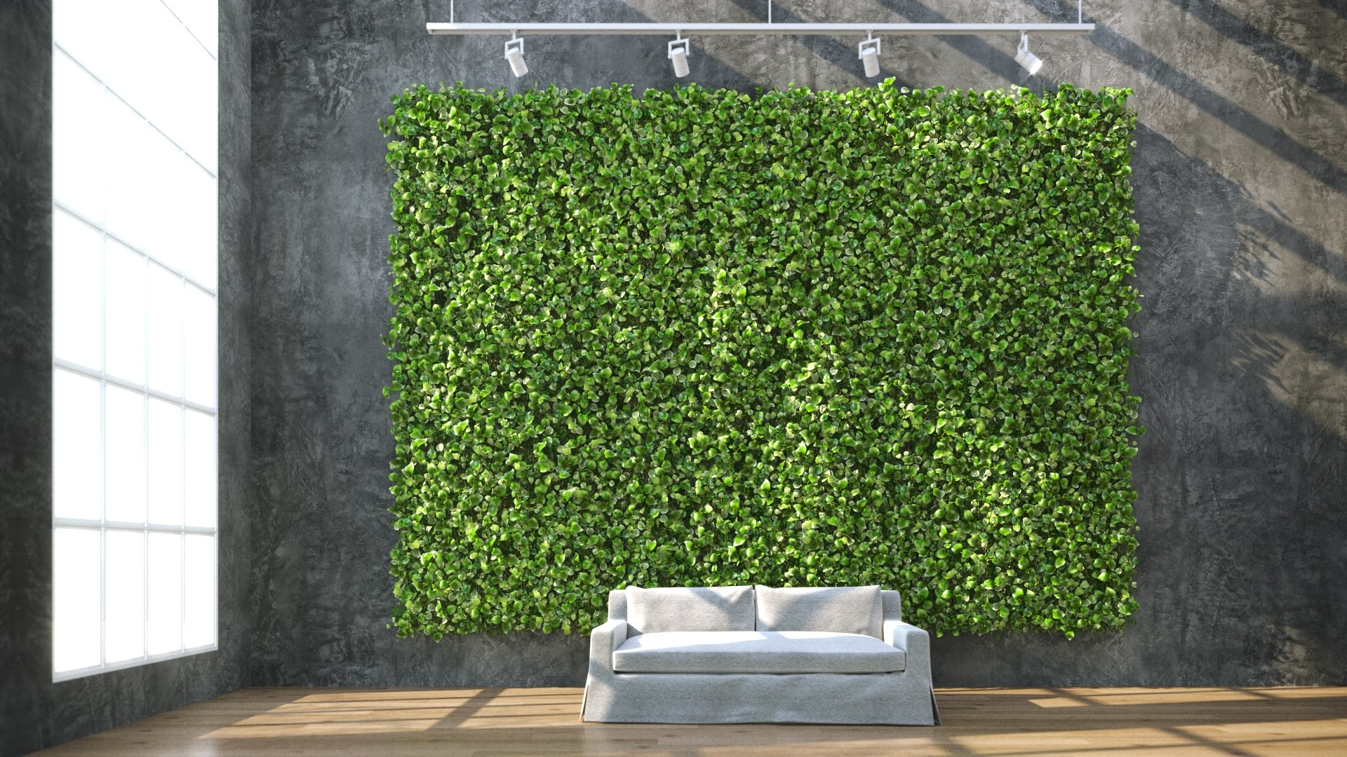 3D model vertical garden wall set 2 - TurboSquid 1790577