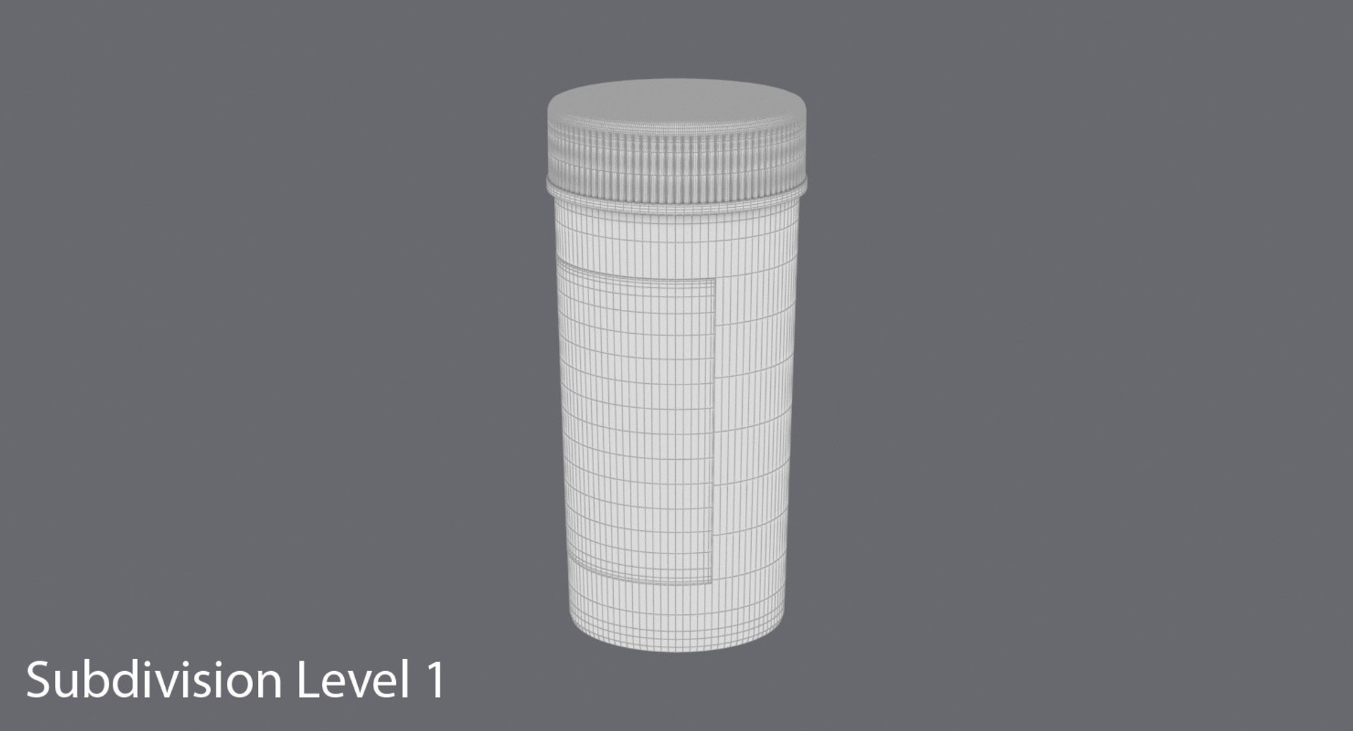 3d Model Prescription-bottle-01