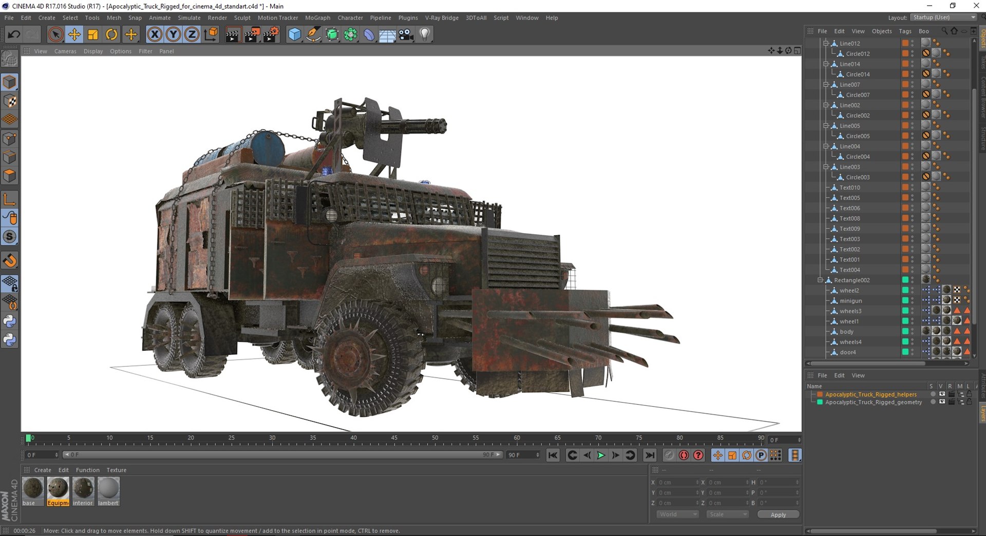 Apocalyptic Truck Rigged for Cinema 4D 3D https://p.turbosquid.com/ts-thumb/O2/9hBqND/5n/apocalyptictruckriggedforcinema4d3dmodel076/jpg/1692635761/1920x1080/fit_q87/9bb68d2f474a506be034953f1323d08929e83f4c/apocalyptictruckriggedforcinema4d3dmodel076.jpg