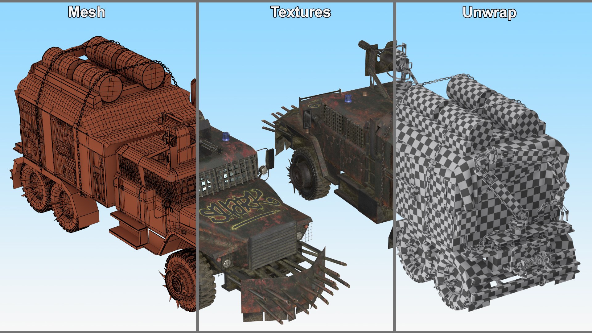 Apocalyptic Truck Rigged for Cinema 4D 3D https://p.turbosquid.com/ts-thumb/O2/9hBqND/x4/apocalyptictruckriggedforcinema4d3dmodel044/jpg/1692635622/1920x1080/fit_q87/c888a99b08db054416183cf82a90084844ab35ef/apocalyptictruckriggedforcinema4d3dmodel044.jpg