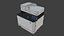 Office Printer Mid-Poly 3D Model