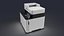 Office Printer Mid-Poly 3D Model