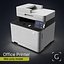 Office Printer Mid-Poly 3D Model
