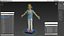 Ken Doll Dressed Rigged Fur