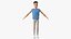 Ken Doll Dressed Rigged Fur