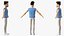 Ken Doll Dressed Rigged Fur