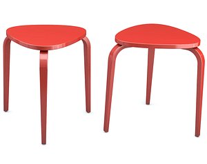 3D ikea stool