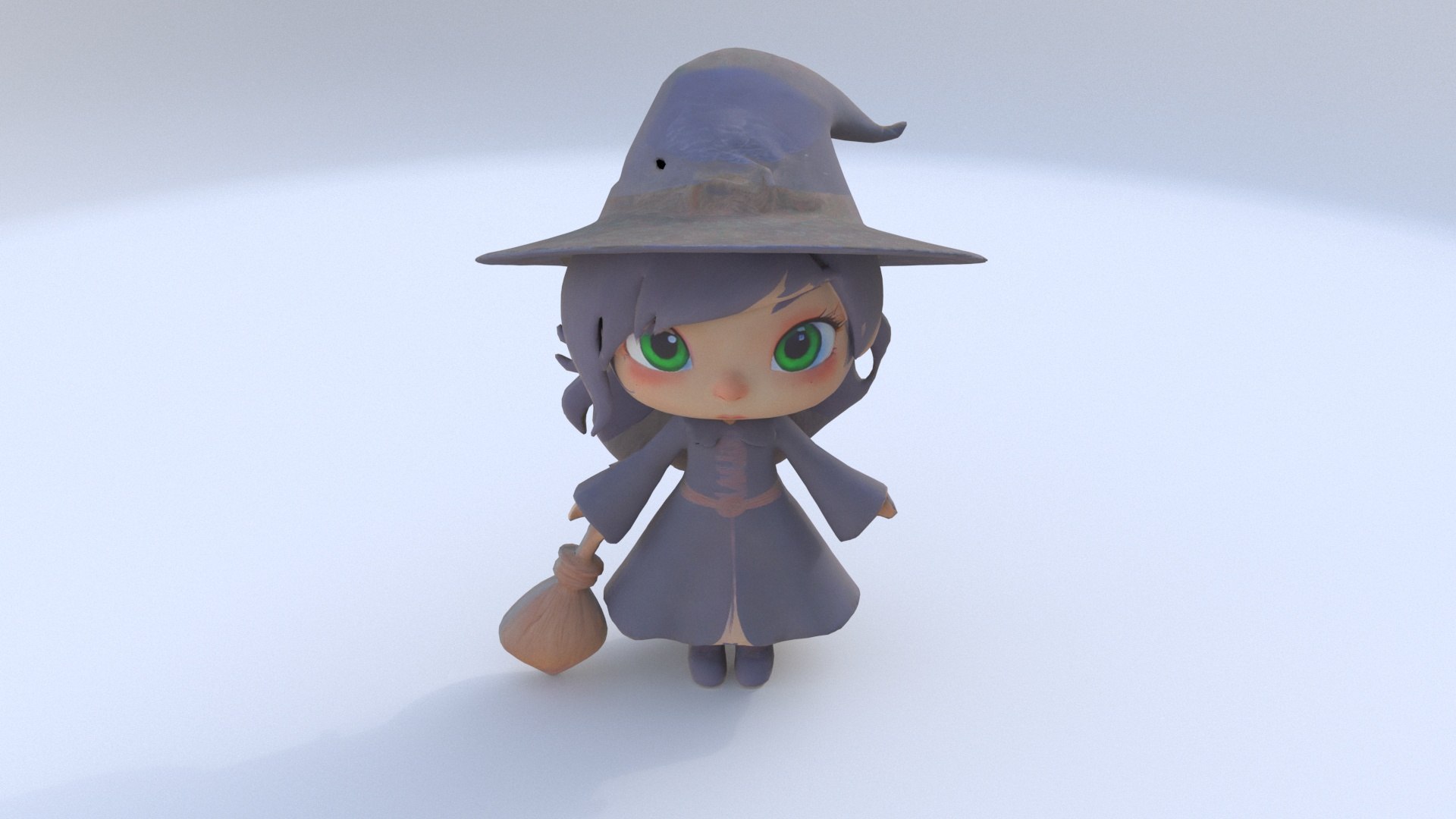 3D Witch 2 Model - TurboSquid 2331358