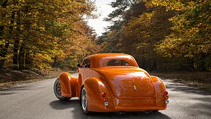 Hot Rod Low Poly