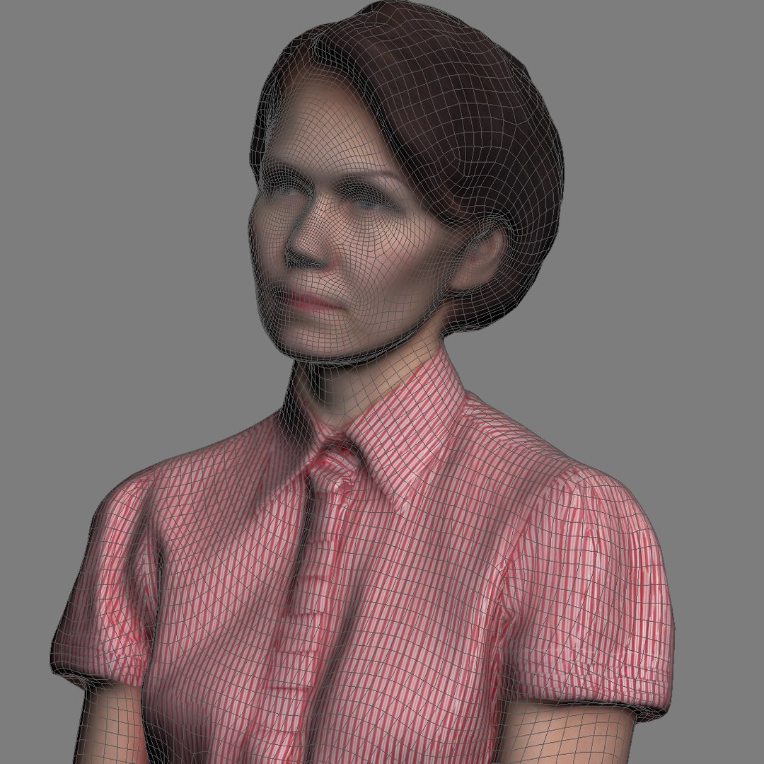 3d Realistic Human Model