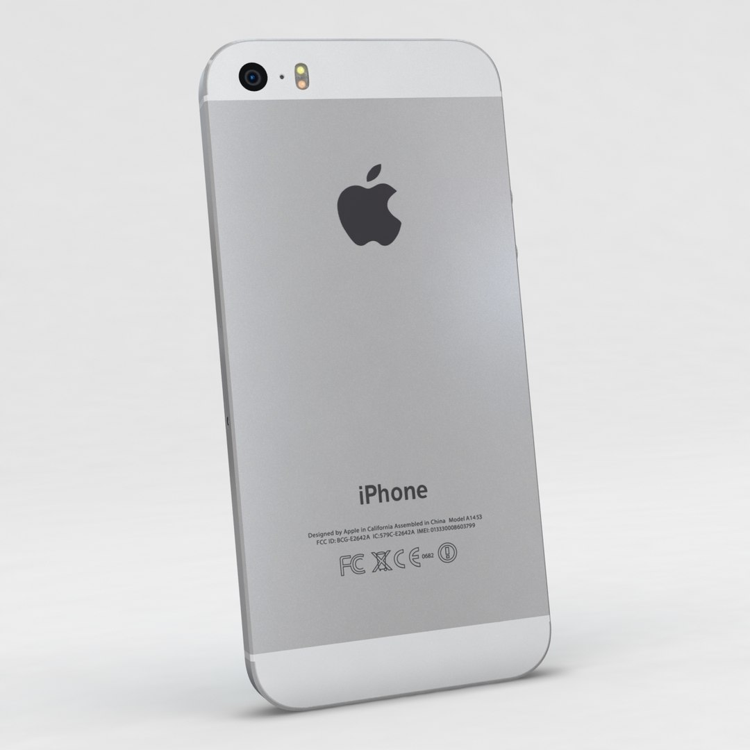 Banket detectie magnetron 3d apple iphone 5s white model