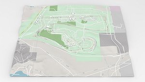 3D Road America model