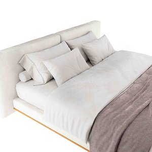 modern-style-3d-bed-blender model