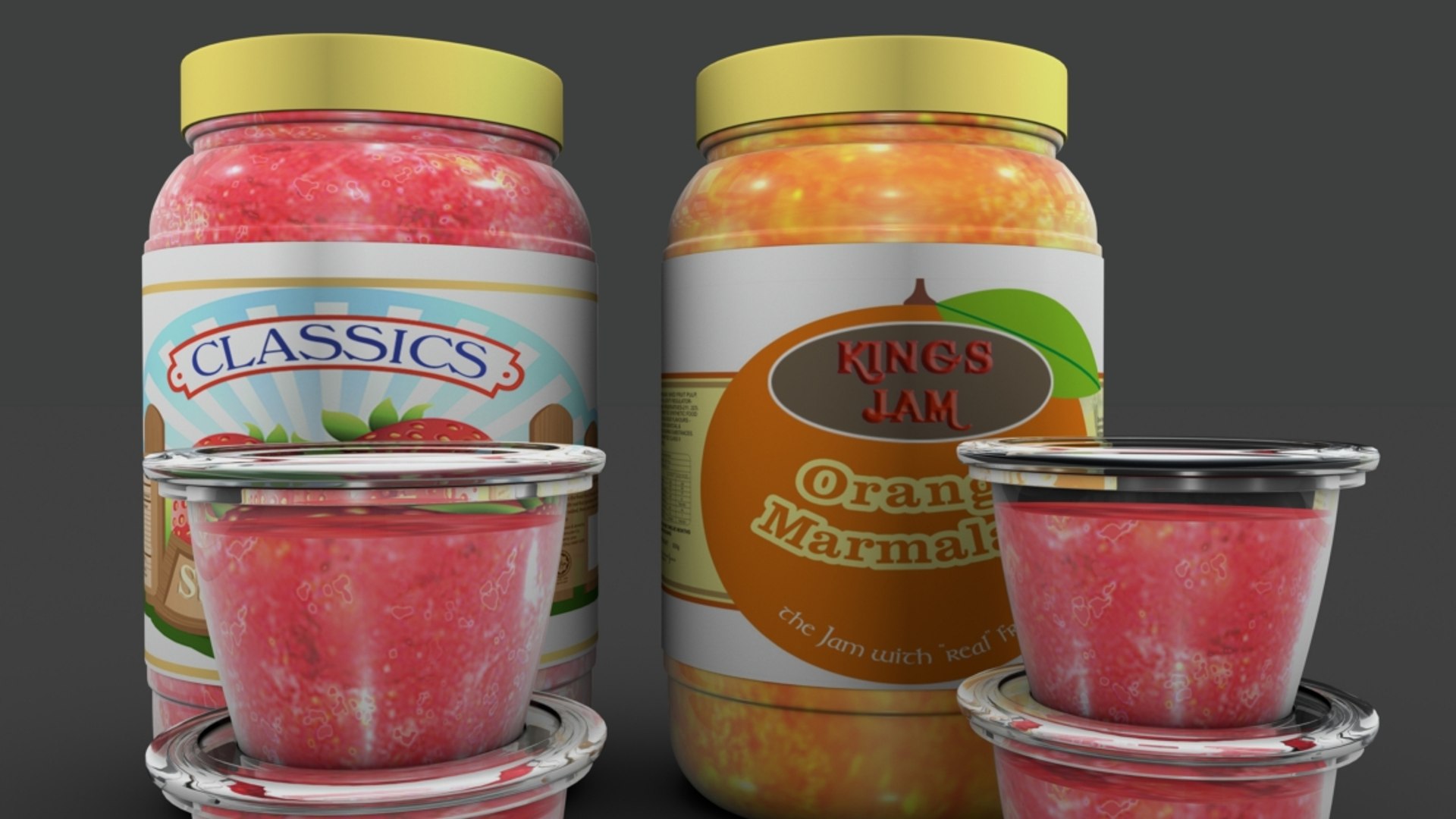 3D Packaging Jam - TurboSquid 1238108