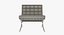 Juego completo Knoll Brown Leather Barcelona