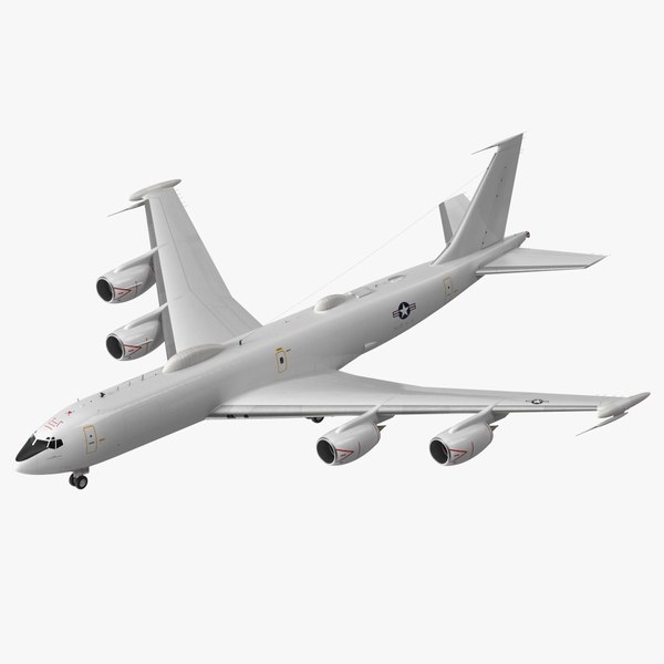 3D model E-6 Mercury Tacamo Navy Aircraft