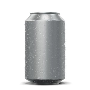 Sodacan 330ml with droplets