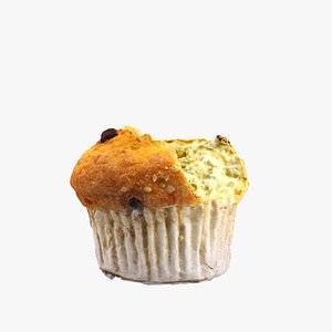 Eaten chocolate chip muffin