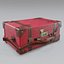 Steamline Red Luggage Set