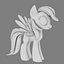 Meus personagens principais do Little Ponie